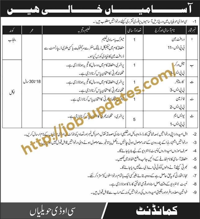 COD Havelian Jobs