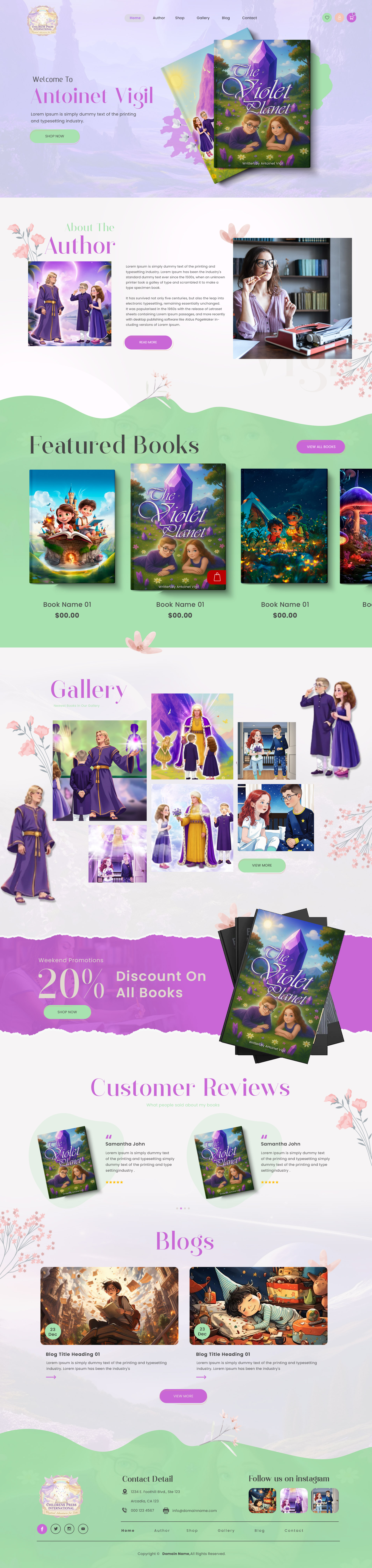 Bookstore Website Templates 2026