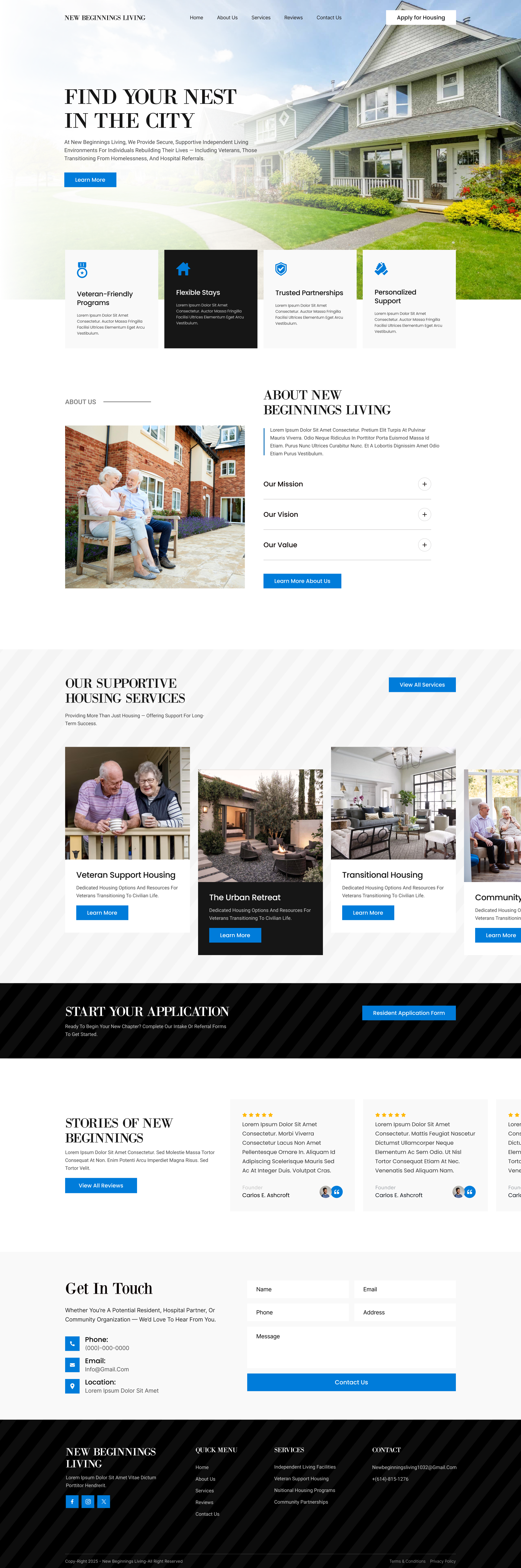 Real Estate Web Template - 01