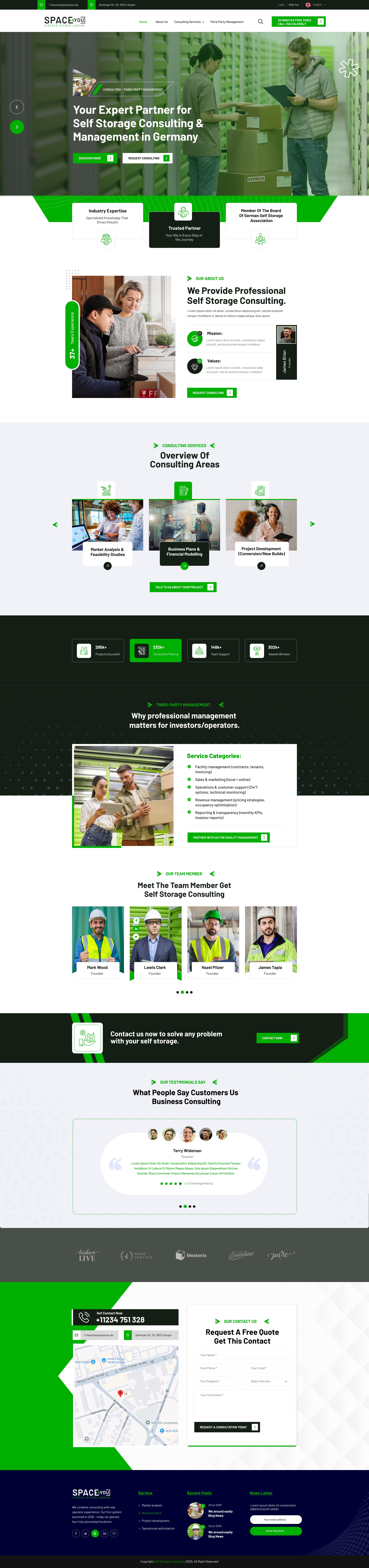 Service Based Web Template 02 | Modern Business & 