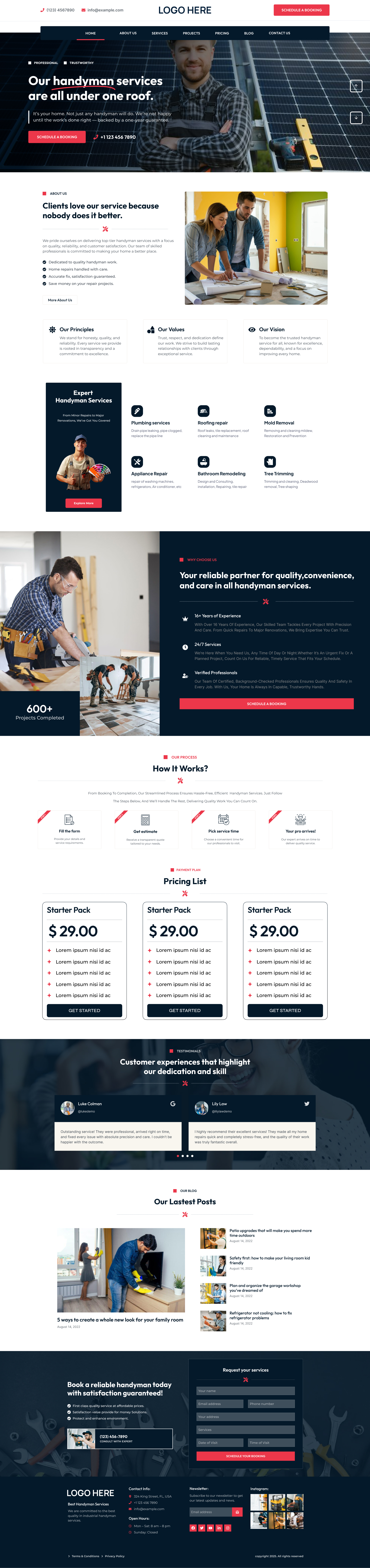 Service Based Web Template 03 | Modern Business & 
