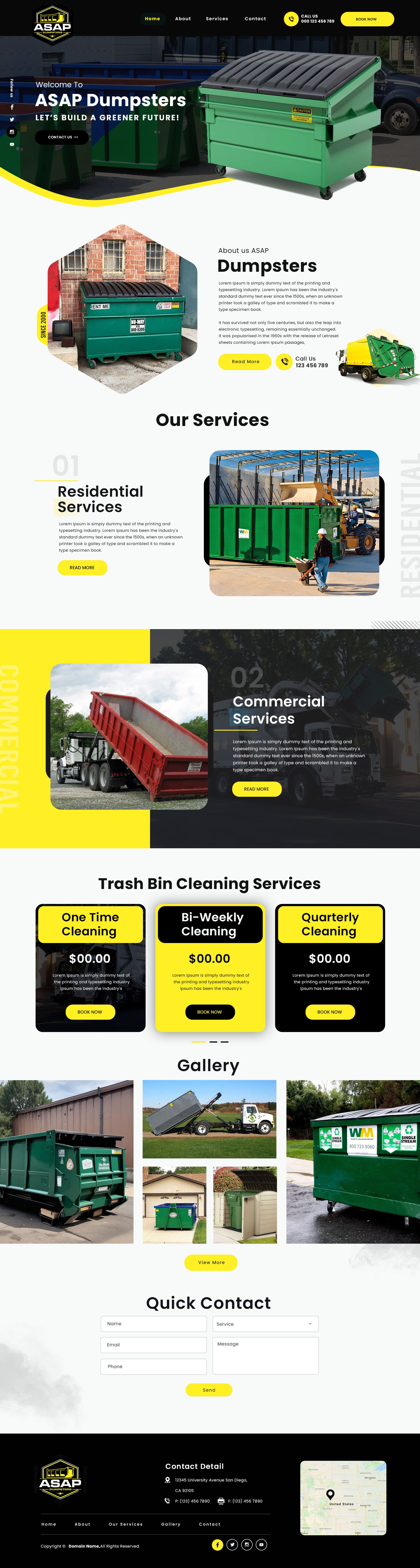 Service Based Web Template 04 | Modern Business & 