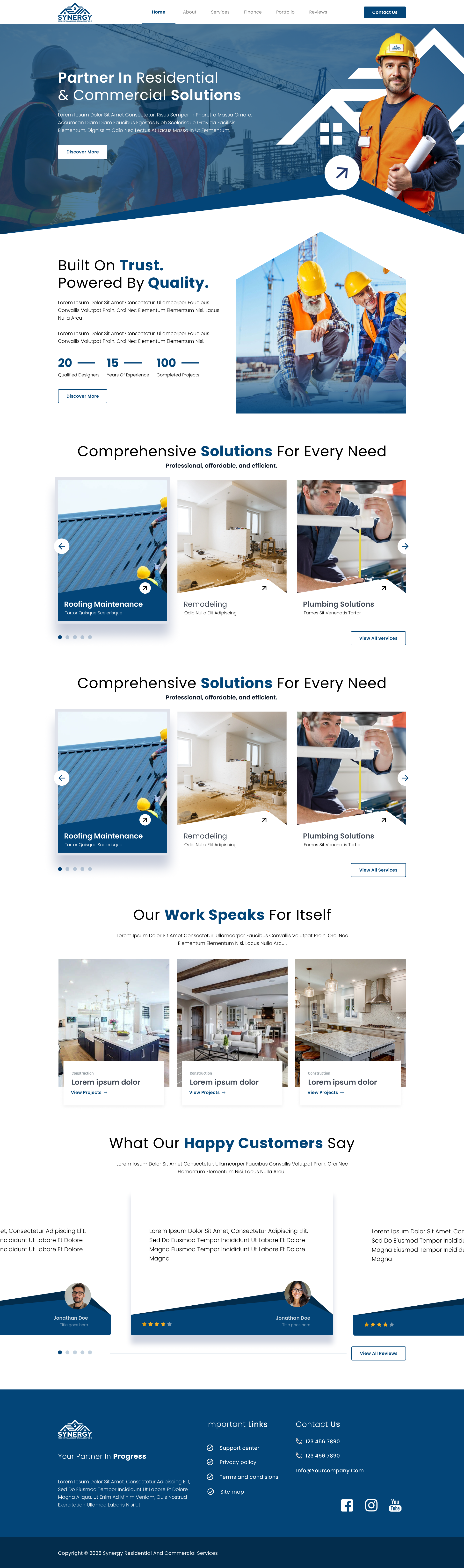 Industrial Web Template 02 | Modern Manufacturing 