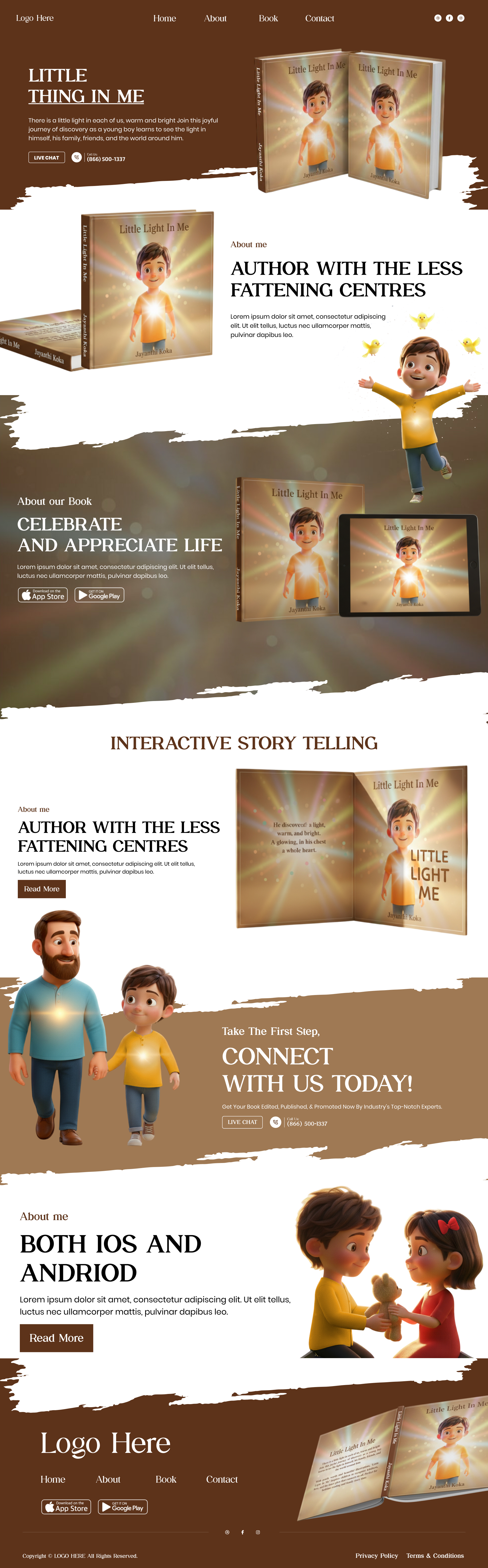 Books Web Template - 01