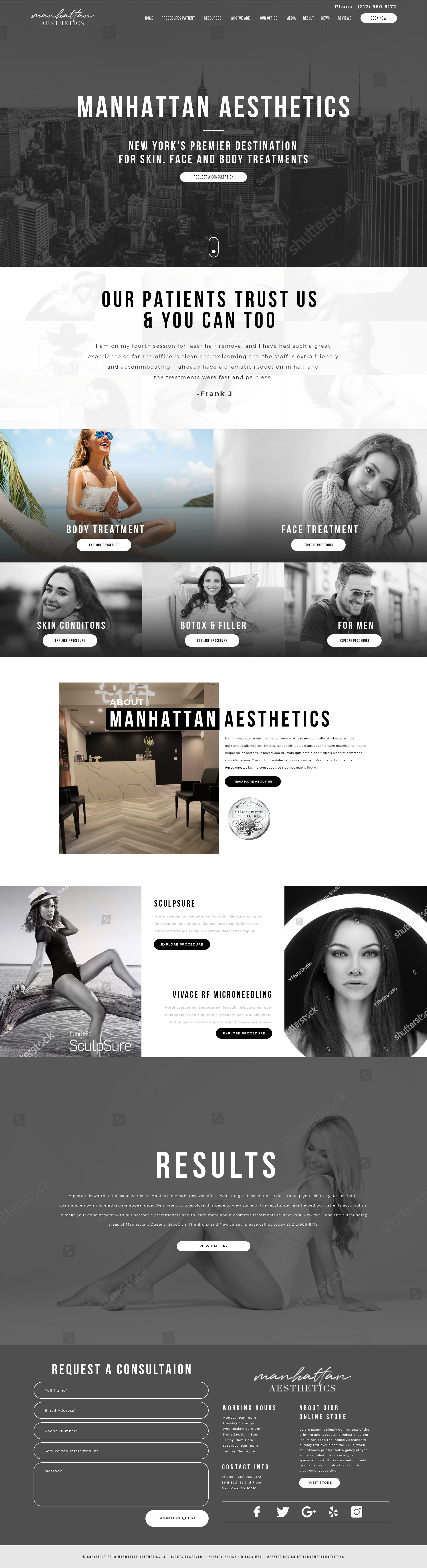 Skin Care Web Template - 01